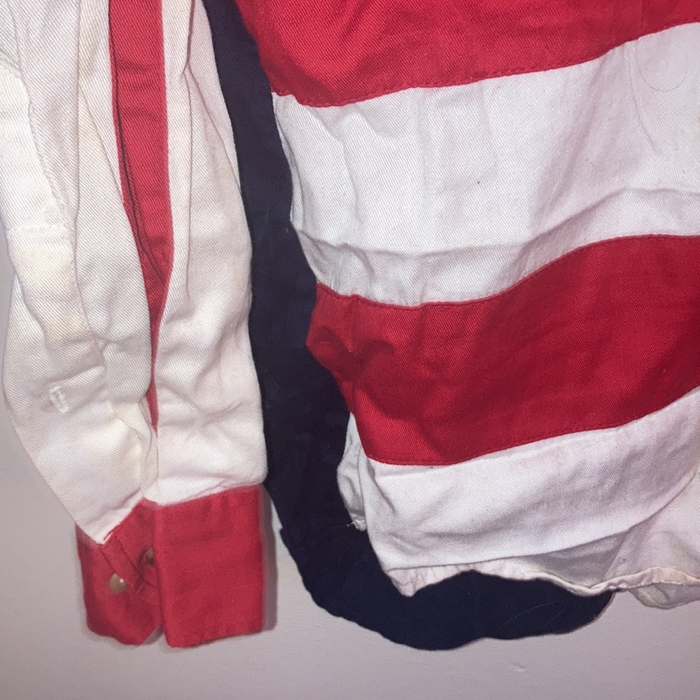 American U.S.A. Freedom Button Down Scully Brand … - image 5